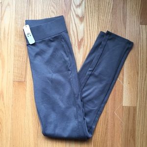 NWT Charming Charlie’s Grey Leggings